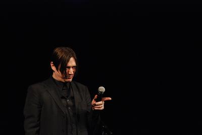 Blixa Bargeld - Rede/Speech, Kaufleuten, Zürich, 8.3.2007